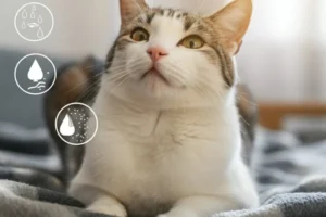 cat sneezing and watery eyes